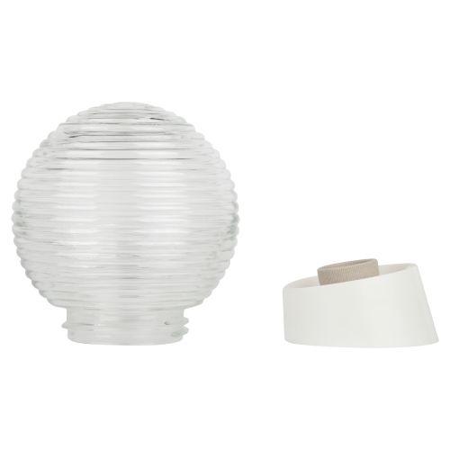 Светильник НБП 01-60-004 с наклонным основанием Гранат стекло IP20 E27 max 60Вт D150 шар ЭРА Б0052009