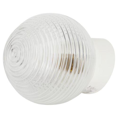 Светильник НБП 01-60-004 с наклонным основанием Гранат стекло IP20 E27 max 60Вт D150 шар ЭРА Б0052009