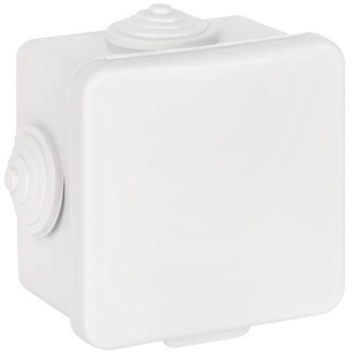 Коробка распаячная ОП КОР 65х65х50мм с гермовводами 4 входа IP54 Эра Б0037445