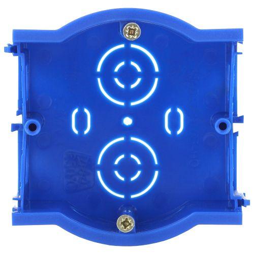 Подрозетник промежуточный UniPost 68х45мм для твердых стен IP30 син. Эра Б0039062