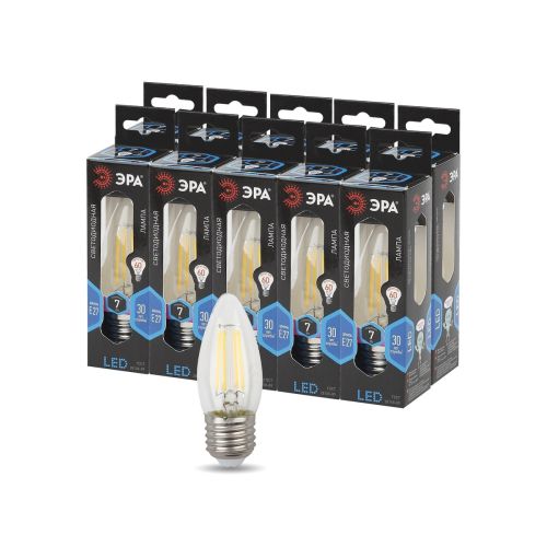 Лампа светодиодная F-LED B35-7w-840-E27 ЭРА Б0027951