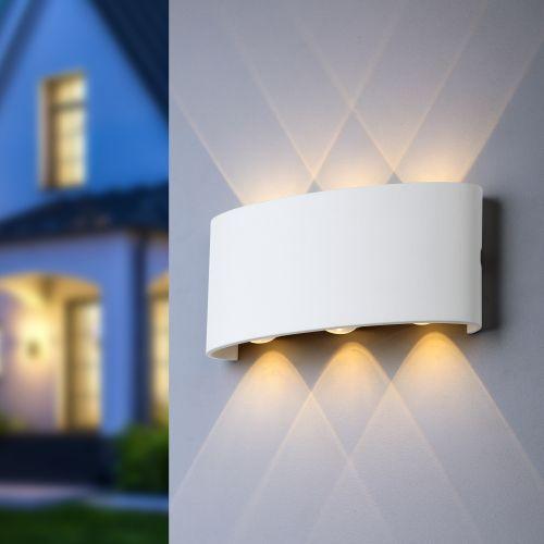 WL12 WH Подсветка ЭРА Декоративная подсветка светодиодная ЭРА 6*1Вт IP 54 белый (Б0034610)