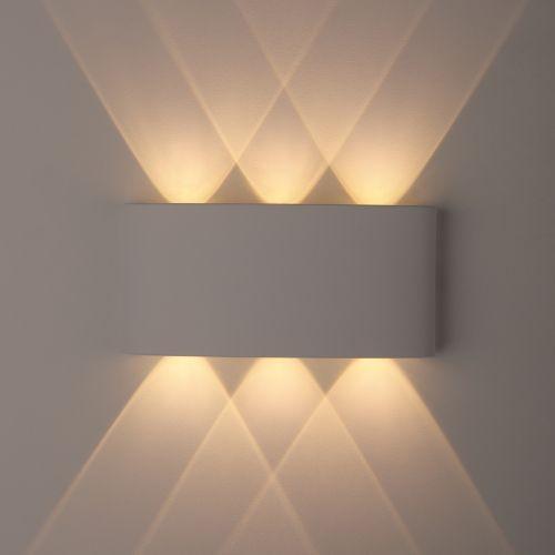 WL12 WH Подсветка ЭРА Декоративная подсветка светодиодная ЭРА 6*1Вт IP 54 белый (Б0034610)