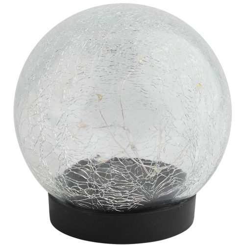 Садовый светильник Шар на солнечной батарее, 15 LED 15 cм ERASF012-24 ЭРА (Б0044232)