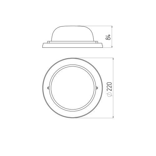 Светильник серии Кантри под лампу с цоколем Е27 НБО 03-60-011 ЭРА (Б0048413)