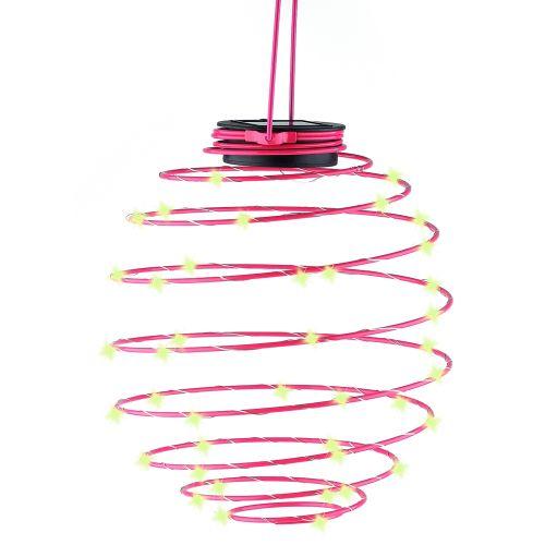 Садовый подвесной светильник Спираль на солнечной батарее, 22 см ERASF012-29 ЭРА (Б0044236)