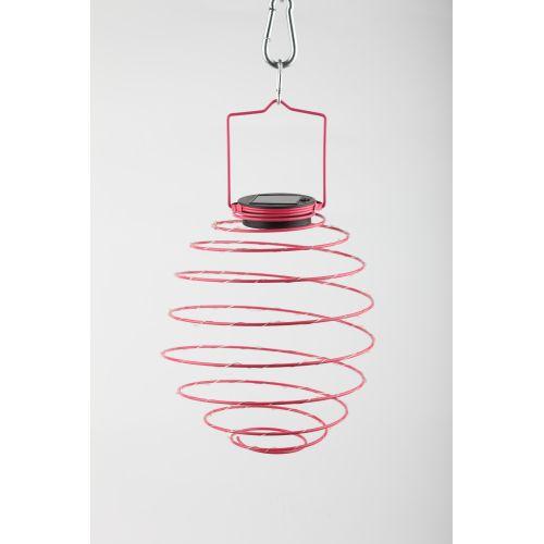 Садовый подвесной светильник Спираль на солнечной батарее, 22 см ERASF012-29 ЭРА (Б0044236)