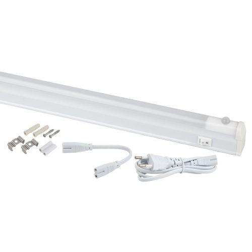 Светильник светодиодный LLED-02-12W-4000-MS-W 12Вт 4000K L872мм линейный с датчиком движения