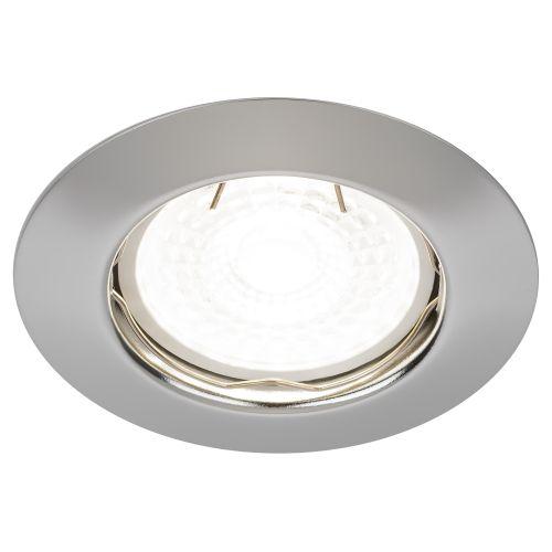 Светильник ST3 CH 50Вт MR16 12В точечный штампован. хром. ЭРА C0043804