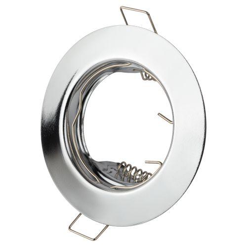 Светильник ST3 CH 50Вт MR16 12В точечный штампован. хром. ЭРА C0043804