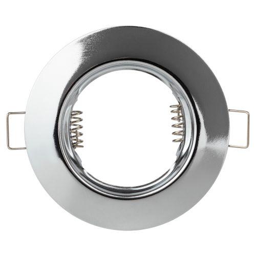 Светильник ST3 CH 50Вт MR16 12В точечный штампован. хром. ЭРА C0043804