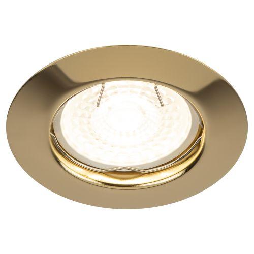 Светильник ST3 GD 50Вт MR16 12В точечный штампован. зол. ЭРА C0043802