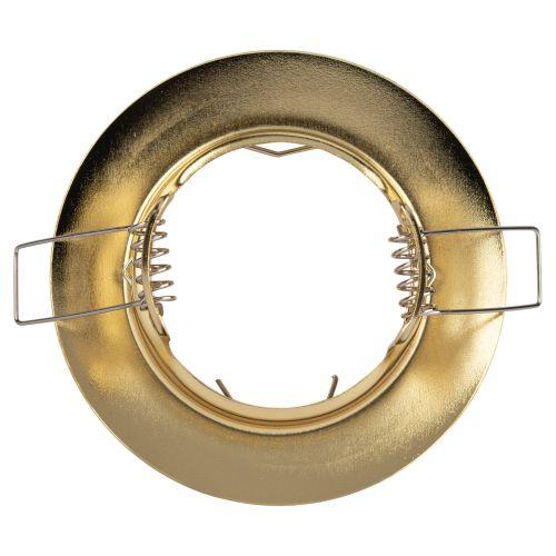 Светильник ST3 GD 50Вт MR16 12В точечный штампован. зол. ЭРА C0043802