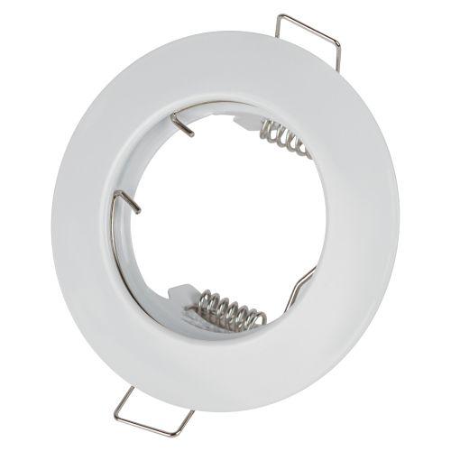 Светильник ST3 WH 50Вт MR16 12В точечный штампован. бел. ЭРА C0043801