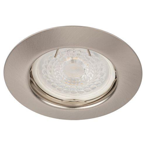 Светильник ST3 SN 50Вт 12В MR16 точечный штампован. сатин никель ЭРА C0043803