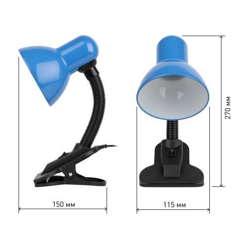 Светильник настол. N-102-E27-40W-BU син. ЭРА C0041426