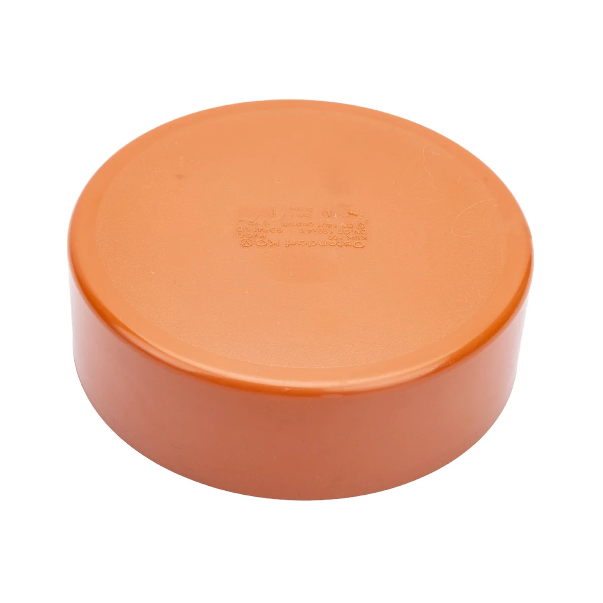 Крышка НПВХ кор б/н Дн160 на гладкий конец трубы KGK Ostendorf 222630