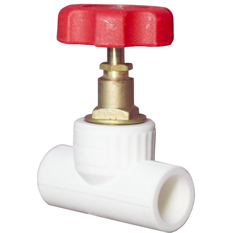 Клапан PP-R бел запорн Дн20х90гр VALFEX 10146020