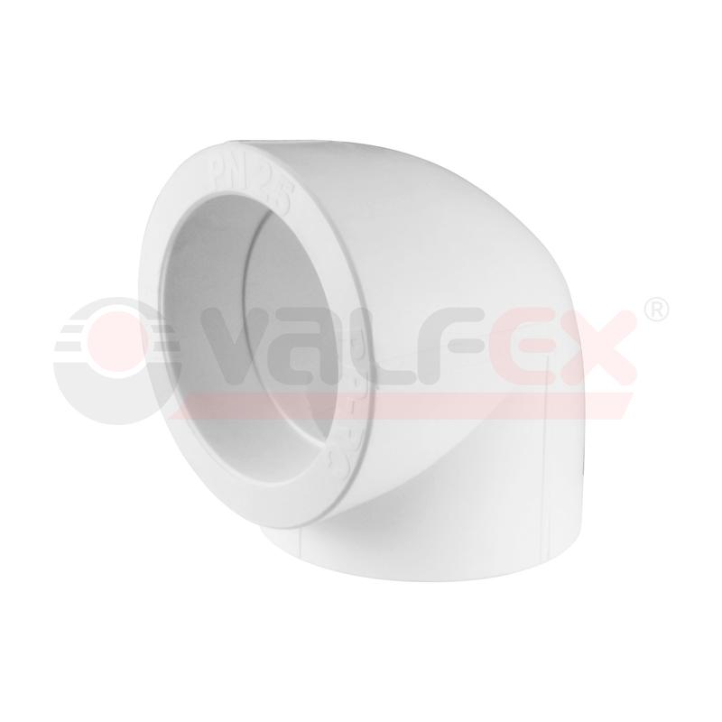 Угольник PP-R бел Дн20х90гр VALFEX 10108020