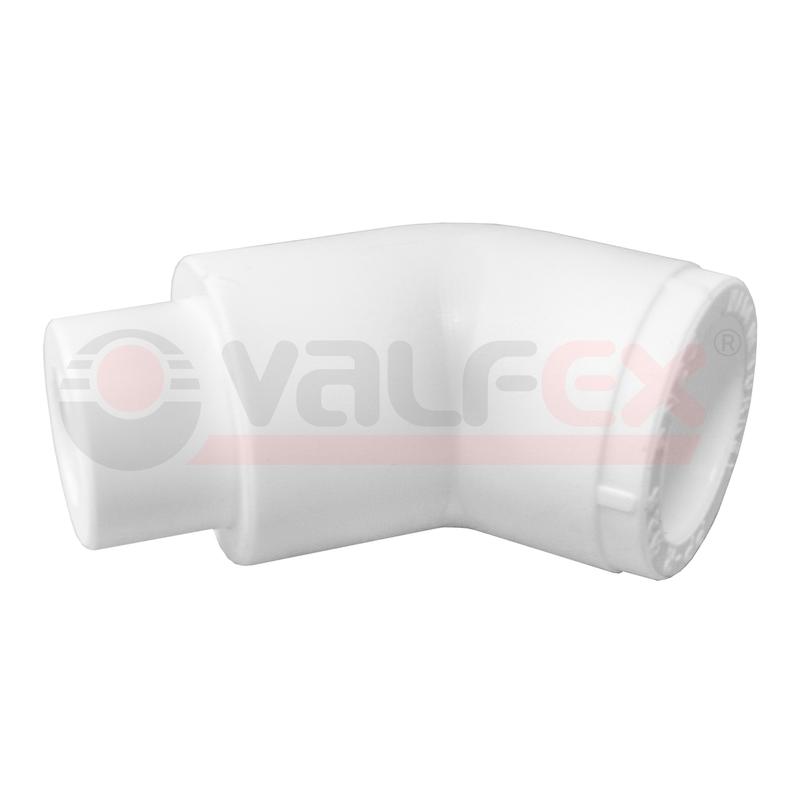 Угольник PP-R бел Дн25х90гр вн/нр пайка д/труб VALFEX 10110025
