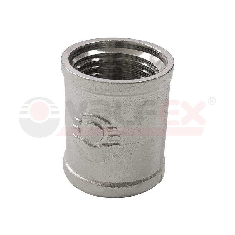 Муфта лат Ду20 ВР никель VALFEX VF.170.N.034