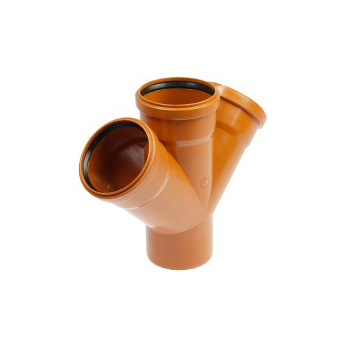 Крестовина PP-B 1-пл кор б/н Дн110х110х110х45гр в/к VALFEX 33110110