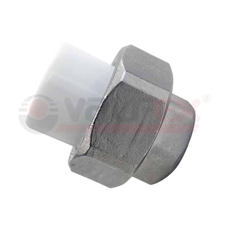 Муфта PP-R бел комб разъем Дн20х1/2" ВР усилен VALFEX 10155015У