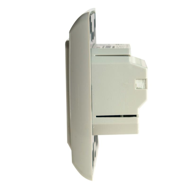 Термостат программируемый ST-16 (HW-500; RTC 51.716; R51XT; ETT-1) 3.6кВт 16А для теплых полов датчик пола; датчик воздуха бел. EXTHERM ST16