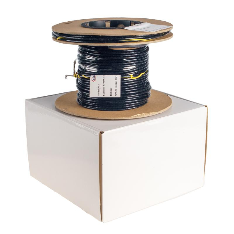 Кабель резистивный одножильный 50 Вт/м, 1500 Вт, 30 метров, фторопласт (Extherm SNOW/1f 1500/50) (Extherm SNOW/1f 1500/50)