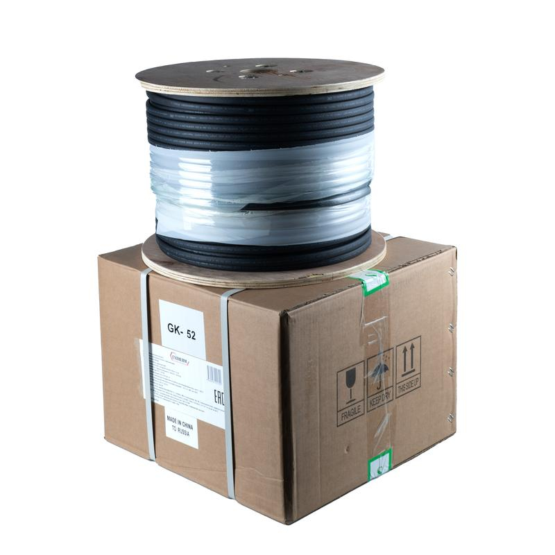 Кабель нагрев. саморег. 30Вт/м с экраном 220В (термопласт) Extherm LXTC30-2CR