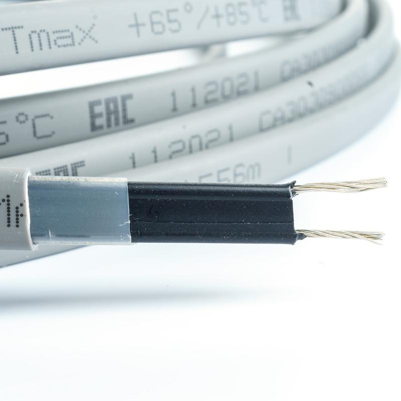 Кабель нагревательный саморег. 16Вт/м 220В без экрана Extherm LXTC16-2