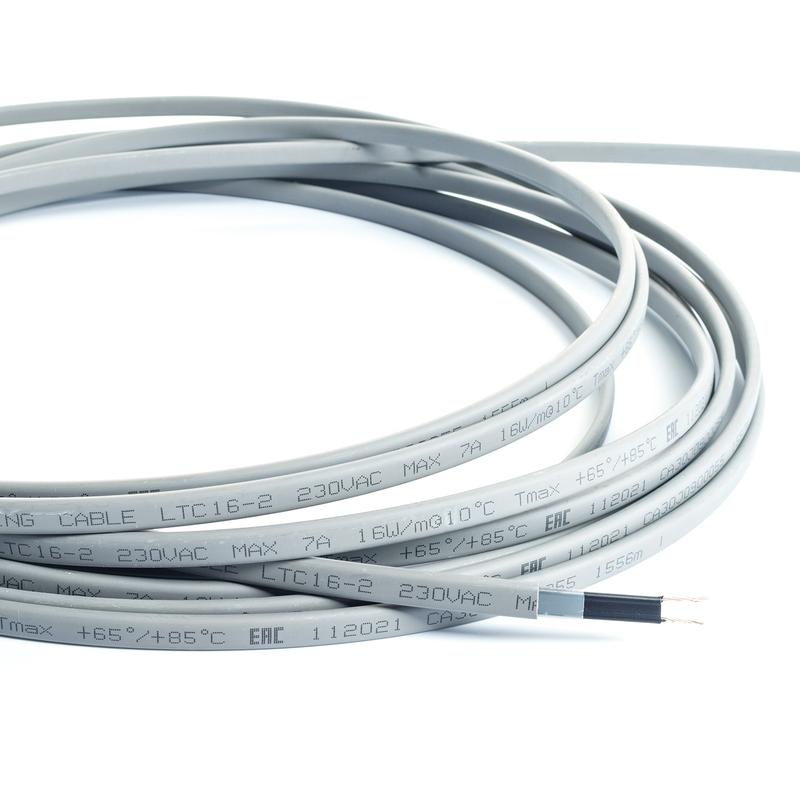 Кабель нагревательный саморег. 16Вт/м 220В без экрана Extherm LXTC16-2