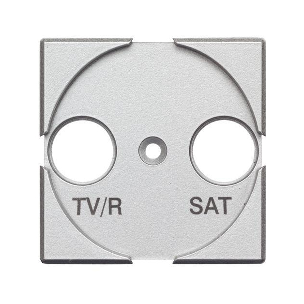 Панель лицевая для роз. TV/FM + SAT Axolute алюм. Leg BTC HC4212