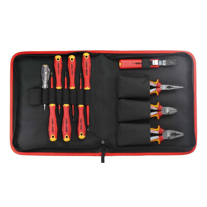 Набор диэлектрических инструментов E-Slim ERGONIC в сумке Felo 41381104