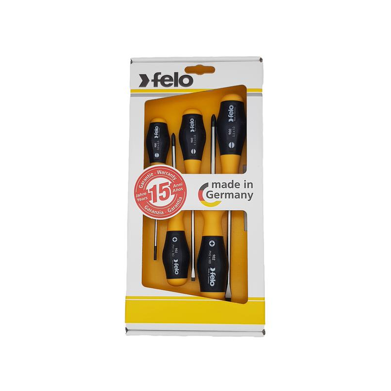 Набор отверток SL/PH (5 предметов) Felo 90095248