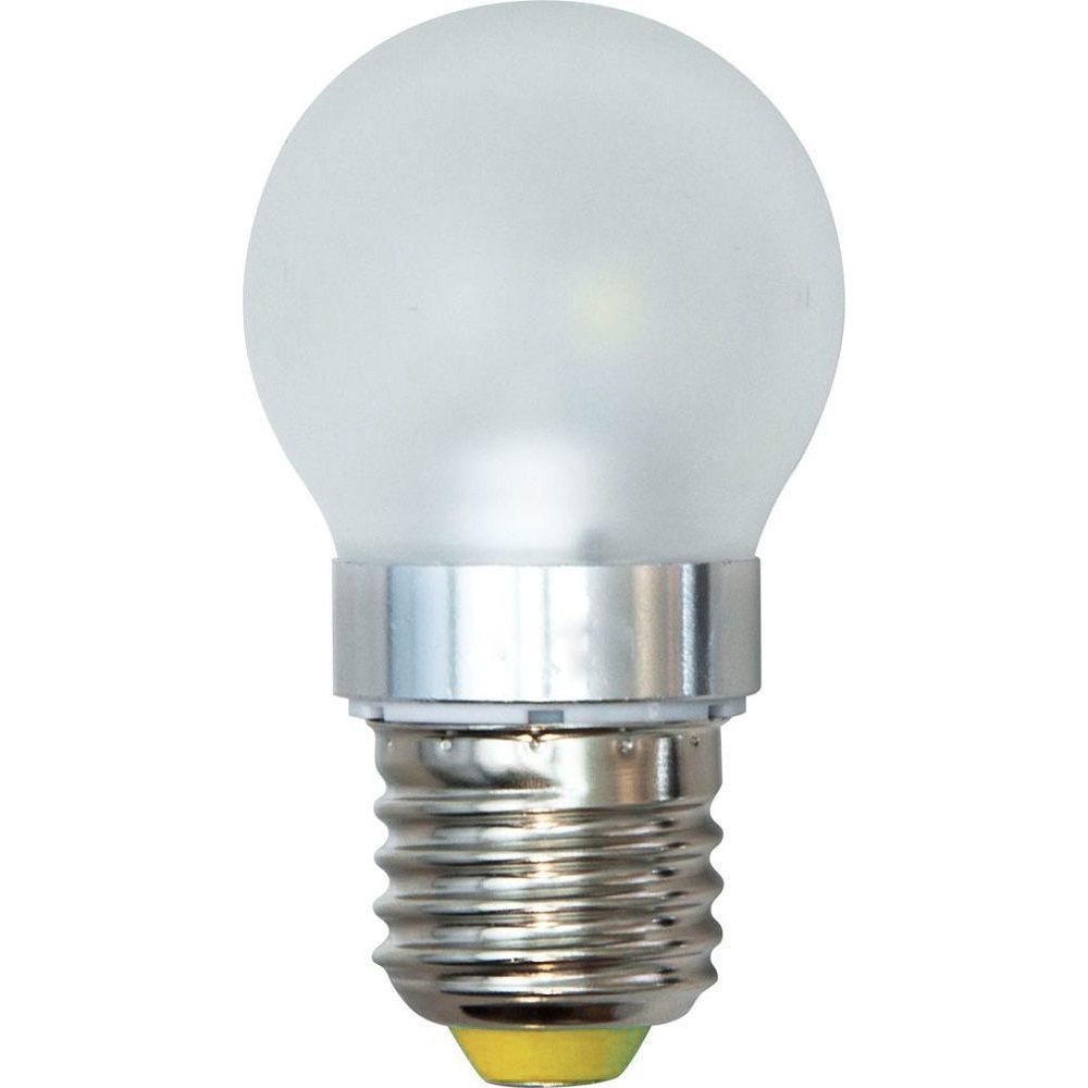 Лампа светодиодная, 6LED(3.5W) 230V E27 2700K матовая, LB-40