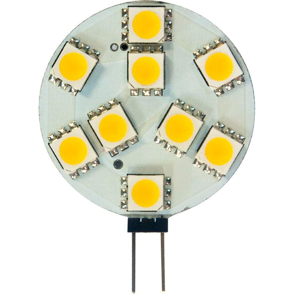 Лампа светодиодная, 12LED(3W) 12V G4  2700K, LB-16