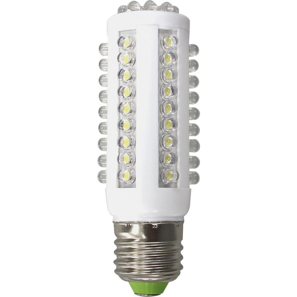 Лампа светодиодная, 66LED(4W) 230V E27, 2700K (230lm), LB-87