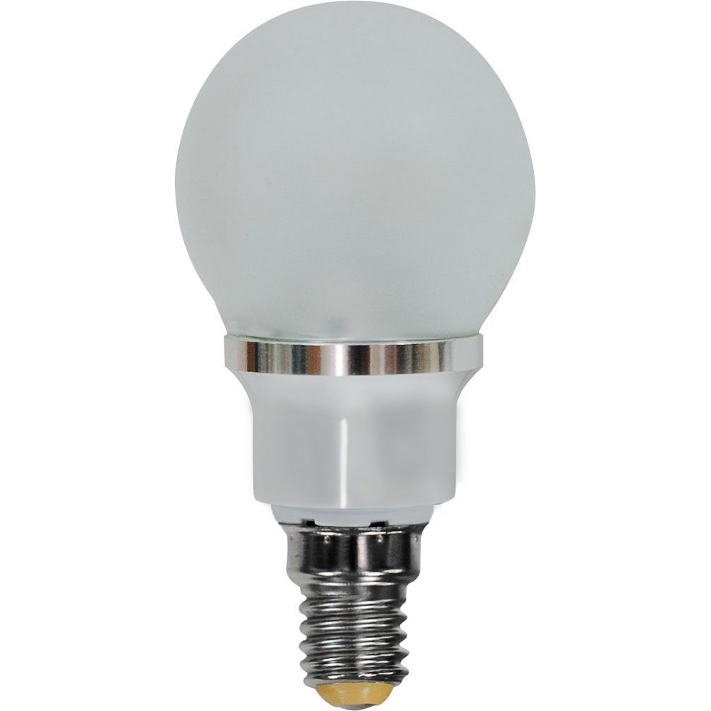 Лампа светодиодная, 6LED(3.5W) 230V E14 4000K матовая, LB-40