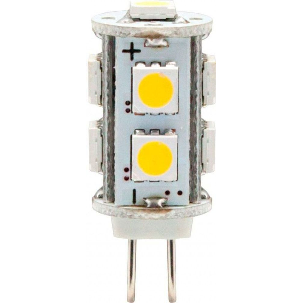 Лампа светодиодная, 9LED(2W) 12V G4 4000K, LB-402