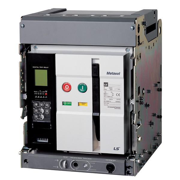 Выключатель автоматический воздушный 3п 630А 65кА Metasol AN-06D3-06A M2D2D2BX AC6U0AL LS Electric 284504388B