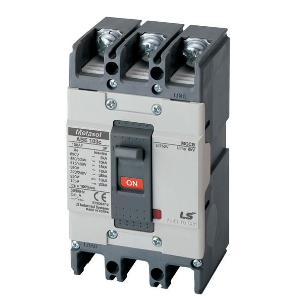 Выключатель автоматический 3п 60А 22/18кА ABN103c 380/415В LS Electric 0131008200