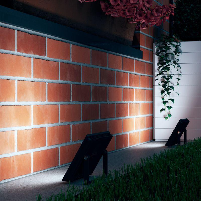 Прожектор светодиодный Elementary LED 70Вт IP65 6500К черн. Gauss 613100370