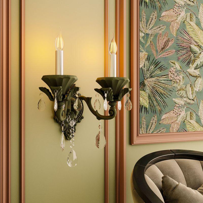 Лампа светодиодная филаментная Black Filament 5Вт свеча на ветру 2700К E14 Gauss 104801105