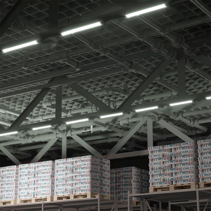 Светильник светодиодный WLF-1 20Вт 4000К IP20 1700лм 592х75х25 ДПО алюм. (аналог ЛПО) GAUSS 144124218