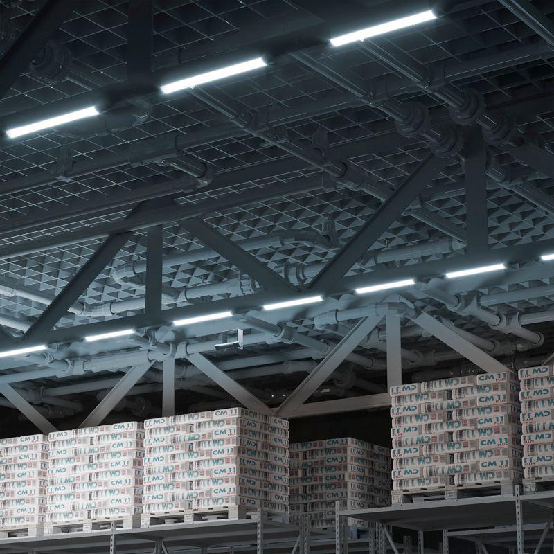 Светильник светодиодный WLF-1 20Вт 6500К IP20 1720лм 592х75х25 ДПО алюм. (аналог ЛПО) GAUSS 144124318