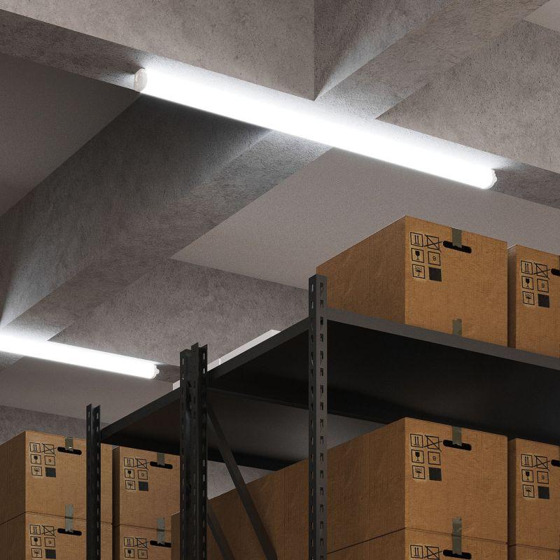 Светильник светодиодный ULTRACOMPACT 36Вт 6500К IP65 3630лм 1190х40х30 ДСП линейный матов. (аналог ЛСП 2х36Вт) GAUSS 143425336