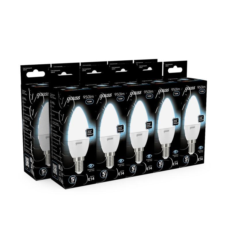 Лампа светодиодная Black Candle E14 9.5Вт 4100К Gauss 103101210