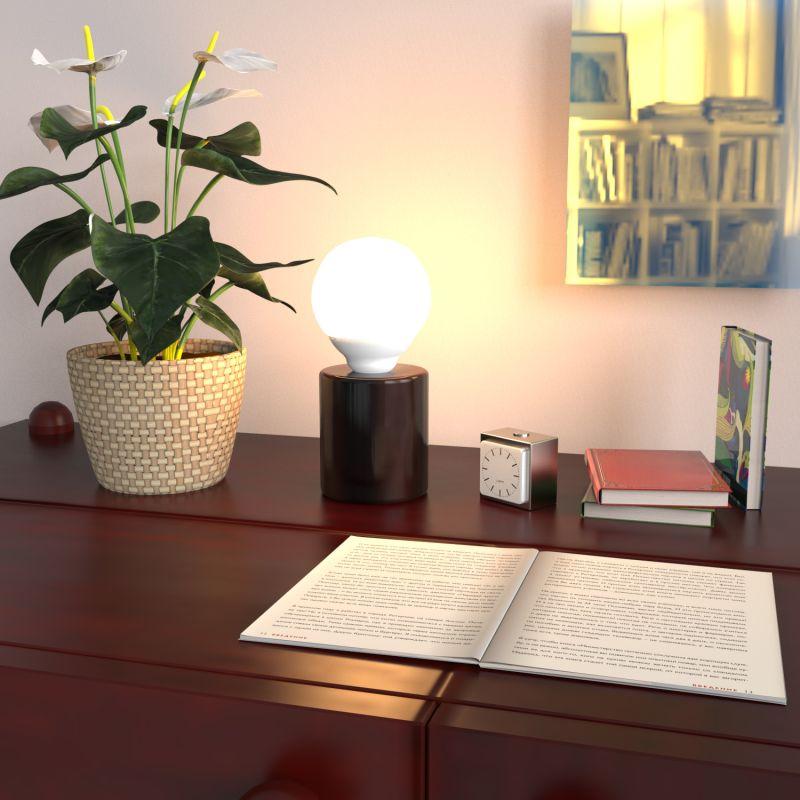 Лампа светодиодная Black G125 E27 22Вт 3000К Gauss 105102122