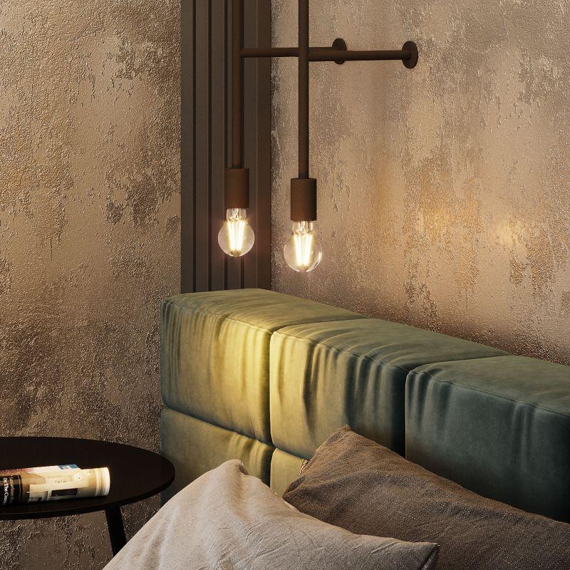 Лампа светодиодная филаментная Black Filament 10Вт A60 2700К E27 Gauss 102802110